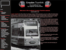 Tablet Screenshot of croydon-tramlink.co.uk